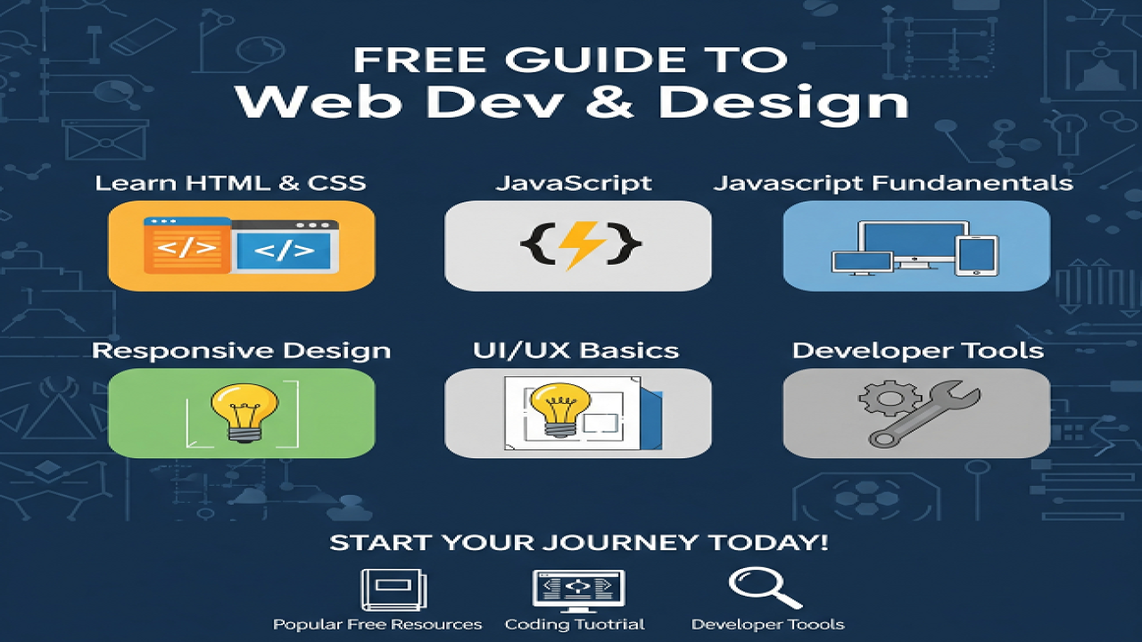 The Ultimate Guide to Learning Web Development & Design for Free